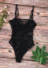 Body Renda Tule com Tiras Strappy