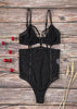 Body Tule Recorte Tiras Acinha