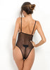 Body Renda e Tule de Alcinha Preto