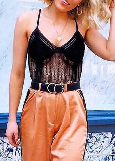 Body de Renda com Tule para Festa