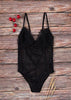 Body Renda Recorte em Tule