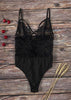 Body Renda Strappy Trançado na Frente