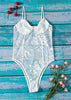 Body de Renda e Tule com Bojo