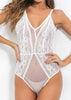 Body Renda Tule Transparente