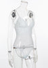 Body Rendado com Tule