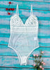 Body Rendado com Tule