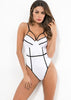 Body Strappy Preto Branco