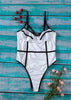 Body Strappy Preto Branco