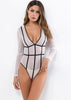 Body Tule Manga Longa