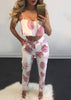 Conjunto Estampado Regata Cropped + Calça no Meio da Canela