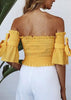 Top Cropped Ombro a Ombro Ciganinha