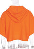 Blusa Cropped com Capuz