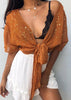 Blusa Cropped de Amarrar