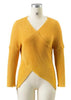 Blusa Transpassada de Tricô