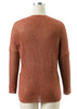 Blusa Transpassada de Tricô