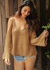 Blusa Tricot Ombro Vazado