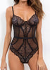 Body Feminino Renda e Tule