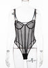 Body Feminino Sensual Renda Preto