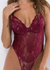 Body de Alcinha Feminino de Renda e Tule