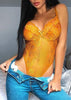 Body de Alcinha Feminino de Renda e Tule