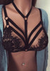 Sutiã Strappy Com Tiras