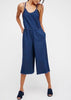 Macacão Pantacourt Jeans