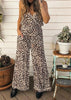Macacao Pantalona Animal Print de Viscose