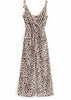 Macacao Pantalona Animal Print de Viscose