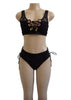 Conjunto Cropped e Calcinha em Renda