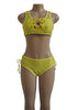 Conjunto Cropped e Calcinha em Renda