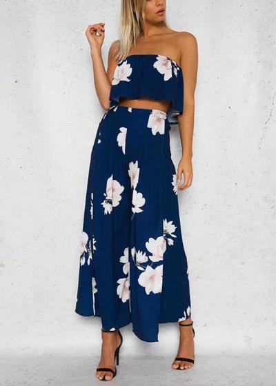 Conjunto de Calça Pantacourt e Cropped
