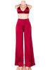 Conjunto de Pantalona e Cropped para Festa