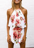 Conjunto de Cropped e Short Estampado
