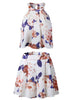 Conjunto de Cropped e Short Estampado