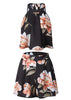 Conjunto de Cropped e Short Estampado