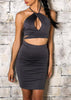Conjunto Cropped com Saia Curta
