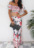 Conjunto Estampado Saia Longa e Cropped
