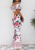 Conjunto Estampado Saia Longa e Cropped