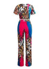 Conjunto Calca Pantalona e Cropped de Amarrar