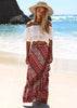 Saia Longa Mullet Envelope com Babado