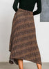 Saia Assimetrica Midi Estampada Animal Print