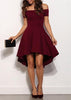 Vestido Mullet Rodado Ombro a Ombro