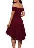 Vestido Mullet Rodado Ombro a Ombro