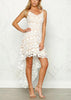 Vestido Mullet Renda Guipir Para Festa