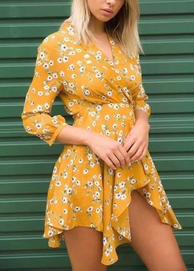 Vestido Envelope Estampado