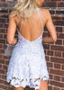Vestido Festa Renda Guipir Curto