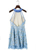Vestido Festa Renda Guipir Curto