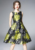 Vestido Godê Curto Estampado
