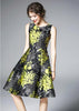 Vestido Godê Curto Estampado
