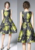 Vestido Godê Curto Estampado